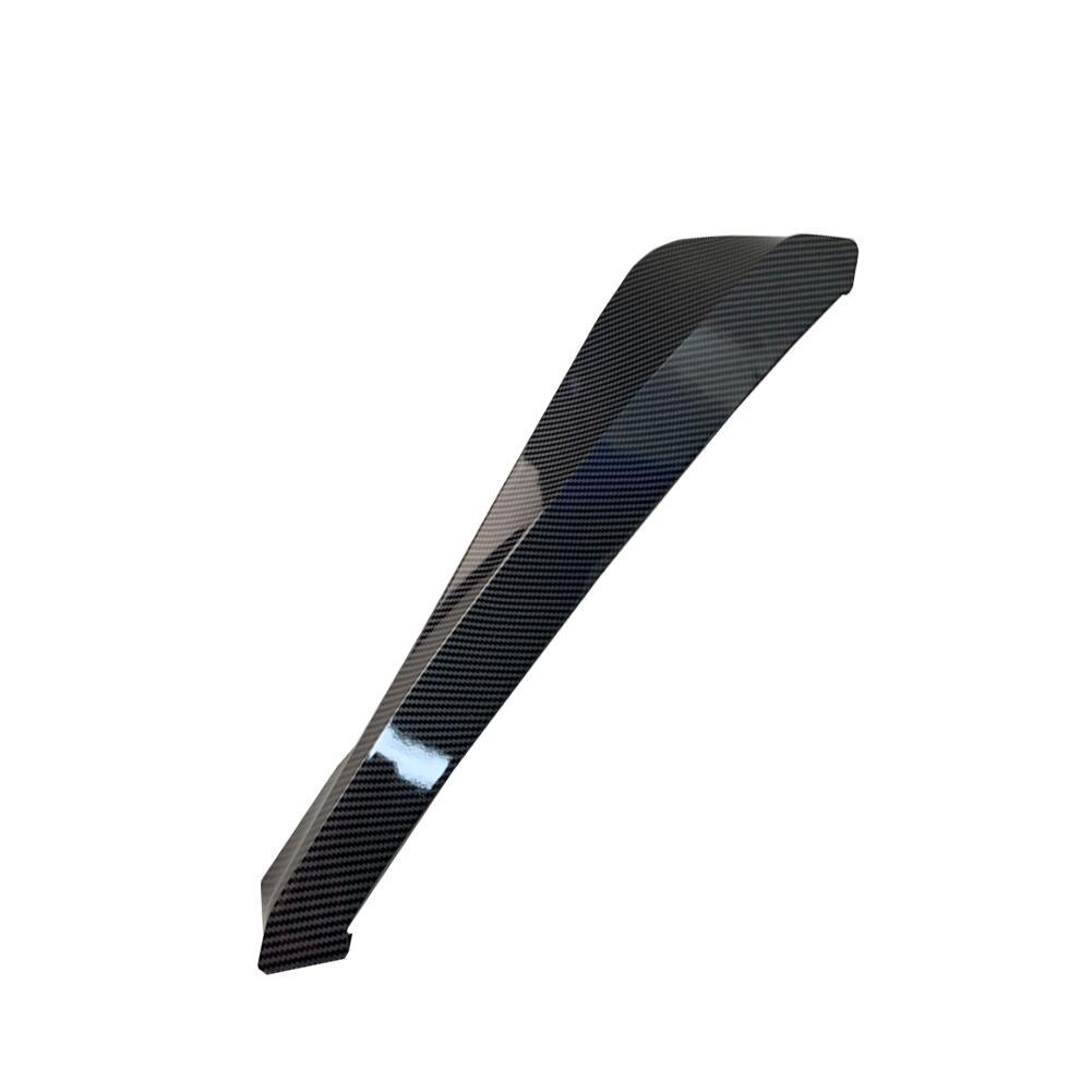 2pcs Car Rear Bumper Universal Rear Trunk Lip Spoiler Anti-crash Diffuser Lip Wrap Angle Splitter Protector Automobile Parts