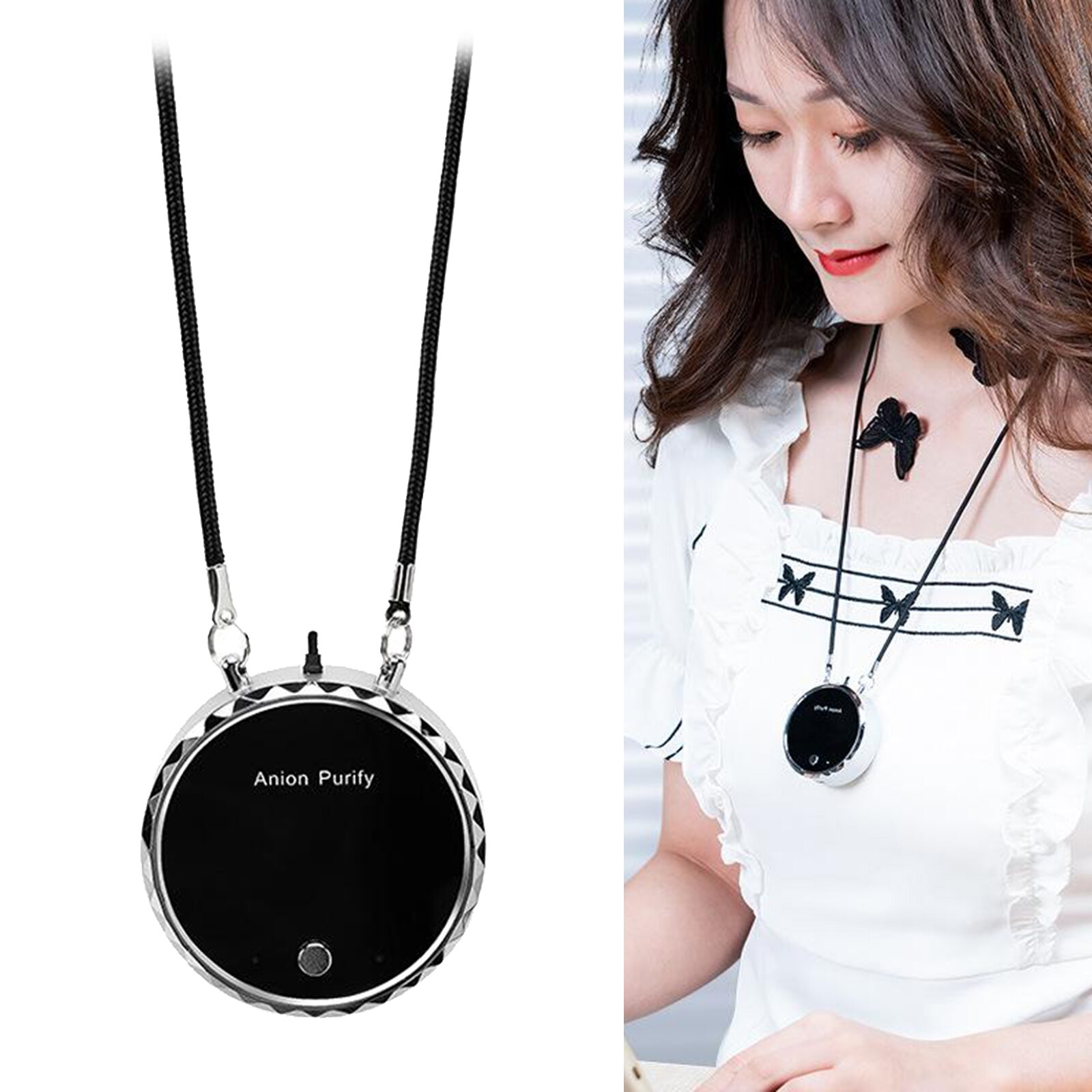 Necklace Personal Negative-Ion for Party, Office, School, Sleeping