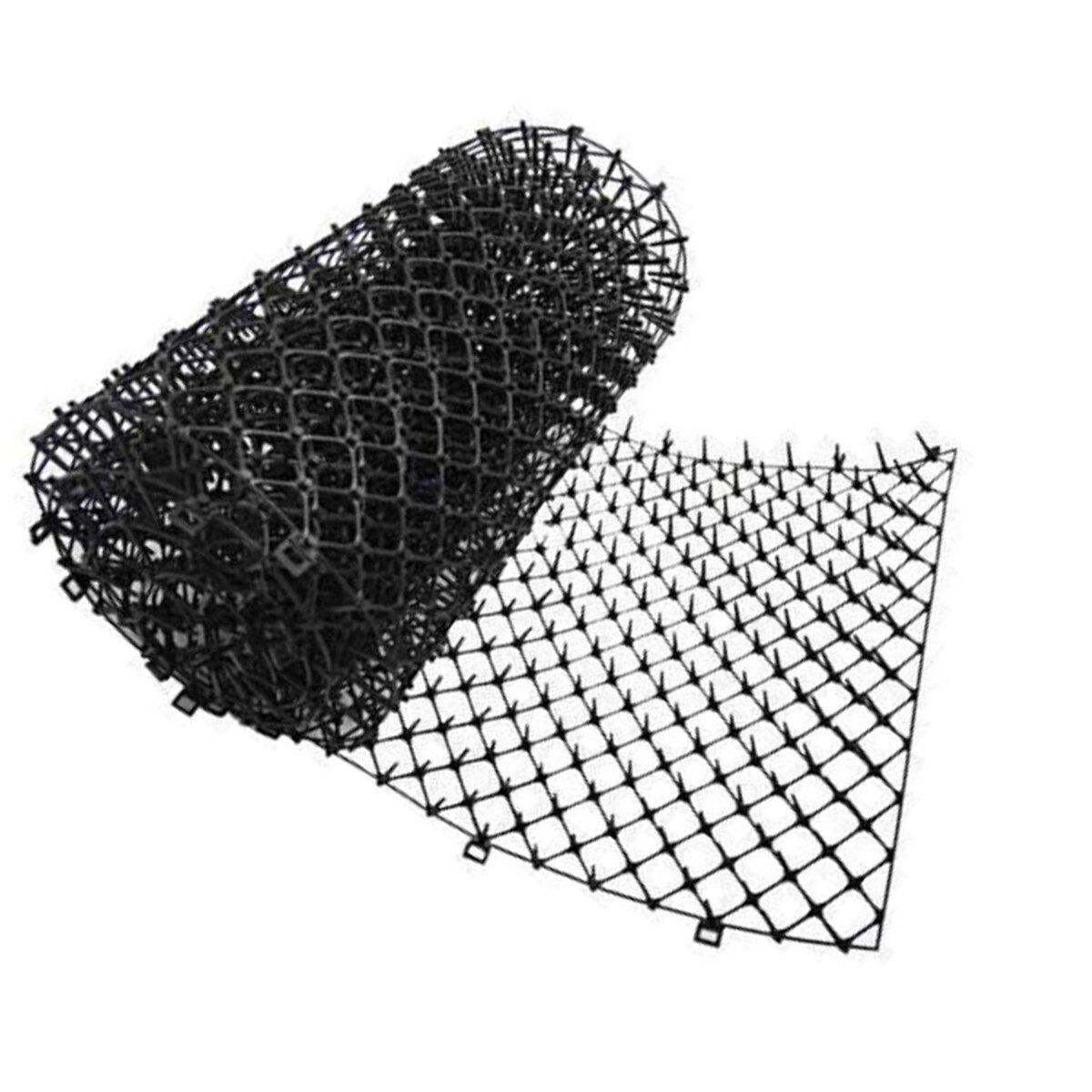 1 Roll Pet Cat Scare Mats Garden Anti-Cat Prickle Strip Cats Dogs Garden Netting for Plant Flowers Car Counter Tops Sofa