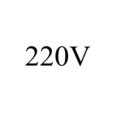 Tapis chauffant en Silicone | Plaque de lit chauffant en caoutchouc de Silicone électrique, rond 200mm 5V 12V 24V, plaque de lit chauffé, Flexible et étanche, pour imprimante 3D: 220V