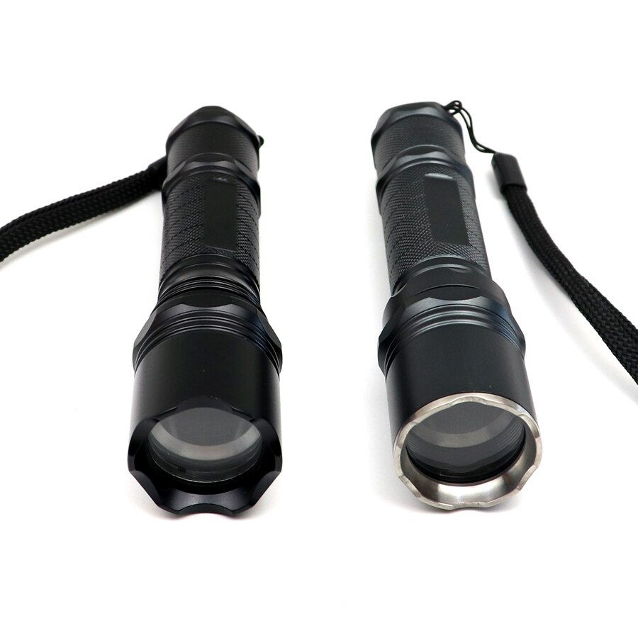 DIY Flashlight Host Aluminum Alloy Flash light torch Shell case body hosts Without LED Bulb Driver reflector lamp cap -in