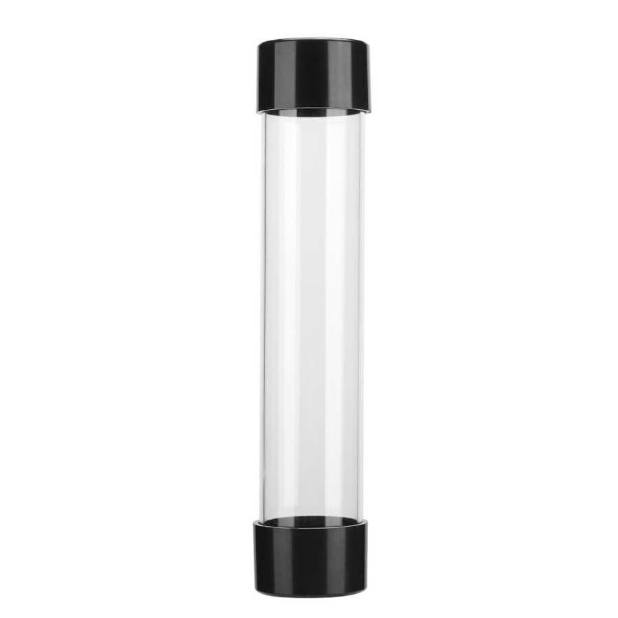 Cylindrical water cooling water tank 240MM water cooling transparent water tank PC cooling water cooling tank with thread/