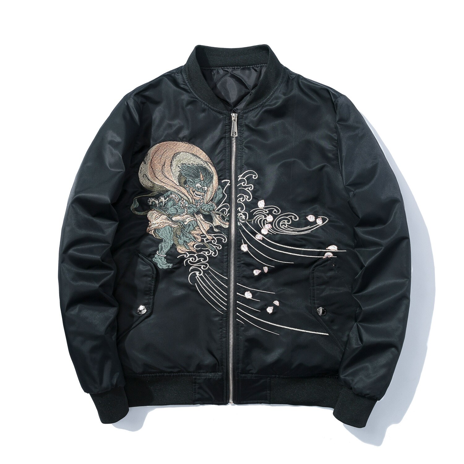 2021 giacca da uomo ricamata in stile cinese primavera e autunno giacca da volo da uomo giacca ricamata di marca Chao
