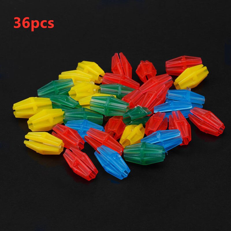 72 Stück Fahrrad Speichennippel - Bunte Eloxierte Nippel 14mm