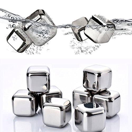 Stainless Steel Whiskey Stones Reusable Drink Coolers MetalIce Cube Stone Chilling Rocks Cooling Wine Beer Beverage Set