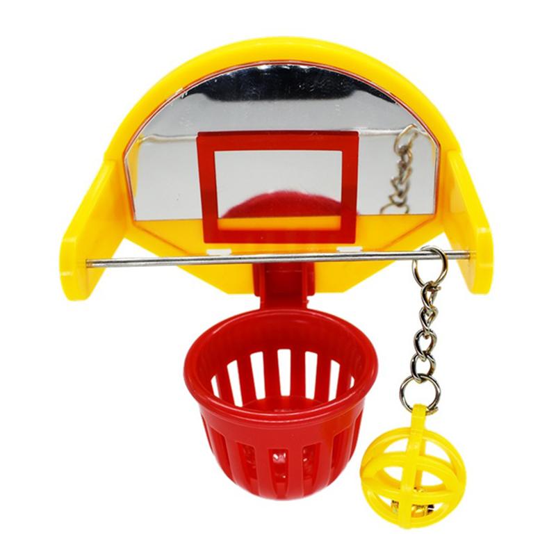 Bird Basketball Toy Durable Parrot Toy Parrot Basketball Toy Parrot Bite Toy for Parrot Pet