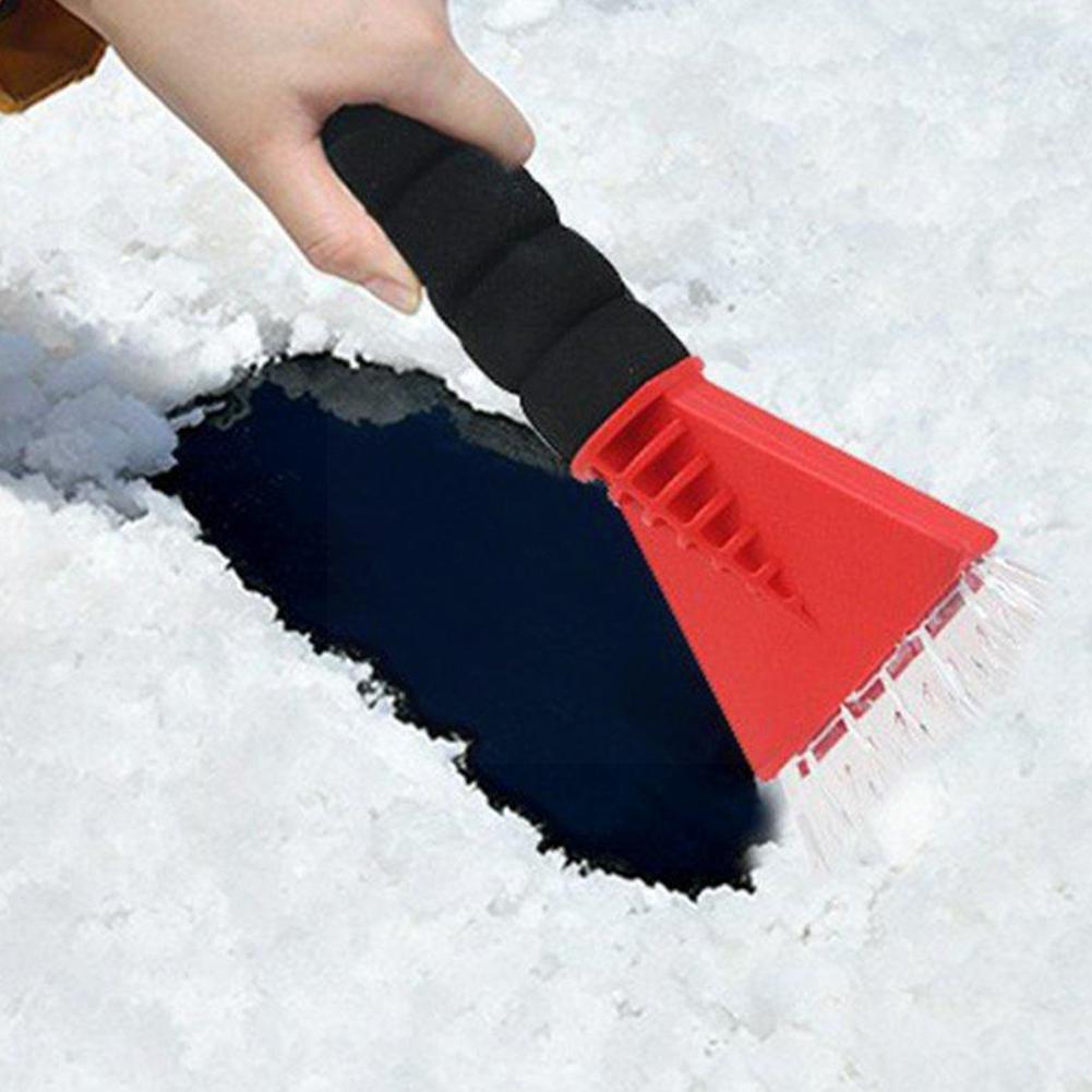 Grattoir à glace pour pare-brise, brosse de dégivrage, pour l'entretien de la voiture, outil de vitre, hiver, D3P2