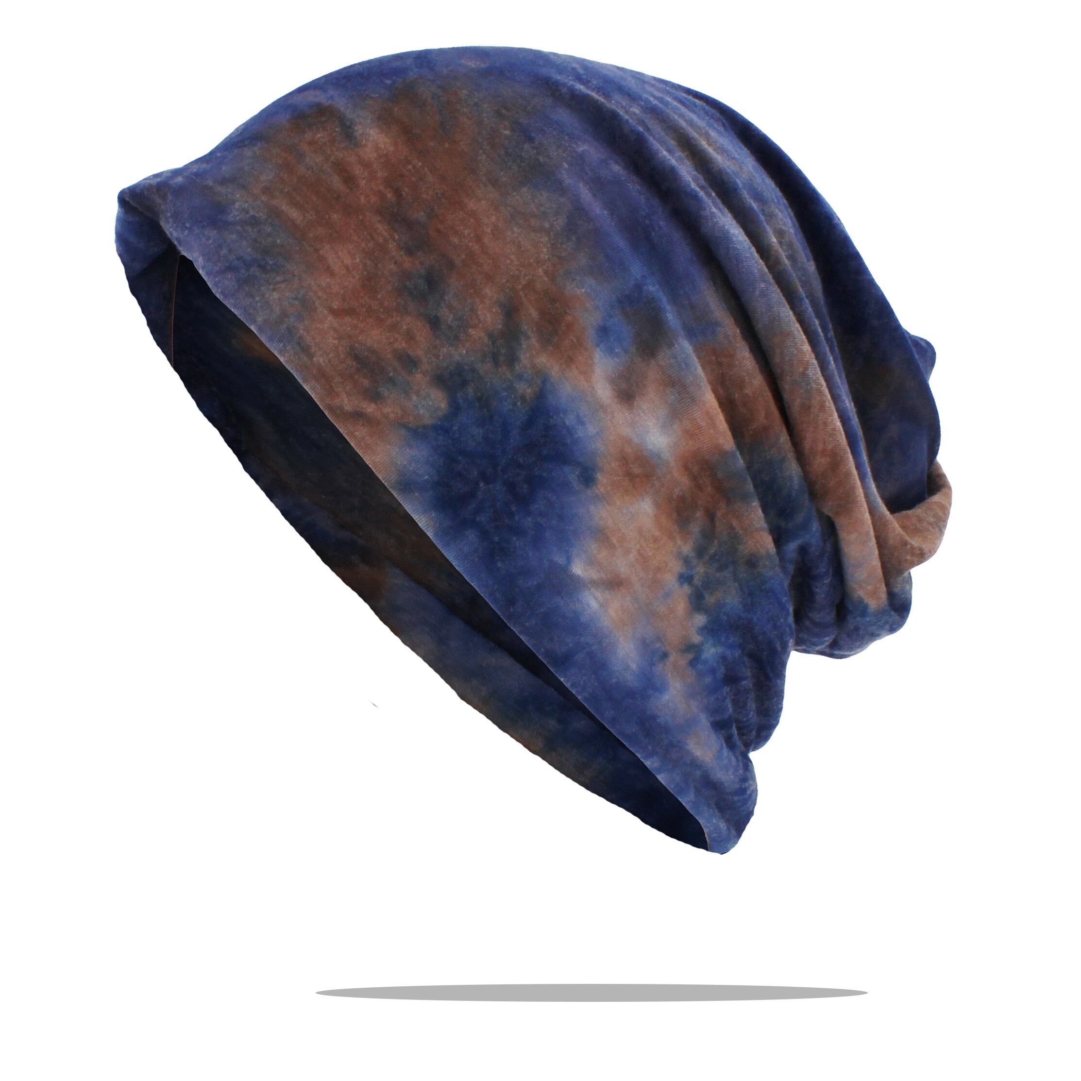 Lovingsha vinter høst kvinner lue blomster tenåring voksne menn multifunksjon tynt skjerf skullies luer jente vintage cap  ht165: 10