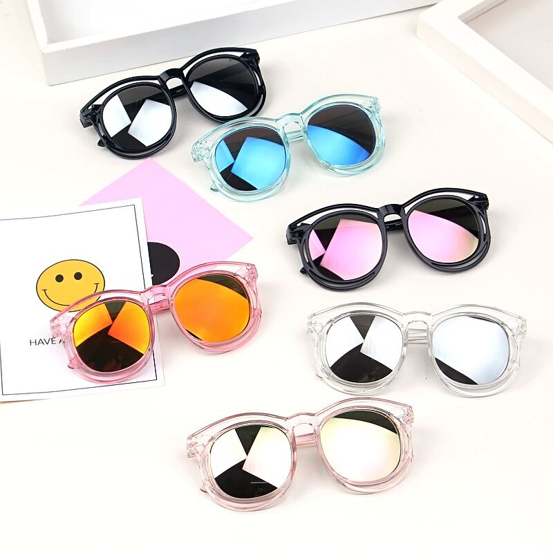 1 stücke Infant Kinder Baby Mädchen Jungen Sommer Sonnenbrille Solide Rahmen Brille Kleinkind Kind Brillen