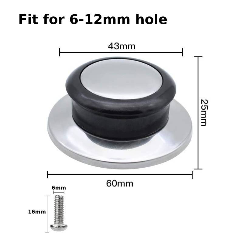 Universele Glazen Lib Cover Knop Cap Hittebestendige Kookpot Pan Deksel Knop Vervanging Lifting Handvat Keuken Kookgerei Handgreep