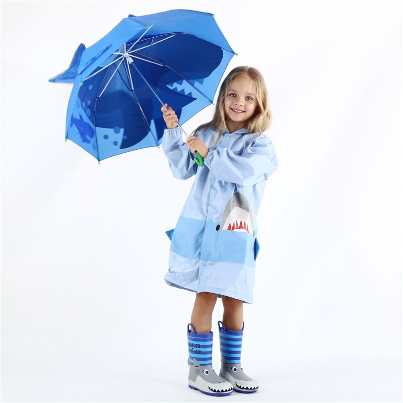 Parapluie pliant pour Protection contre le soleil, 3D, dessin animé, résistant aux rayons UV, pour l'extérieur, pour enfants