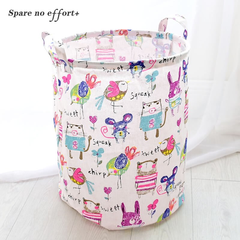 Boîtes de rangement tonneau en lin , jouets pliants, boîte à linge créative, panier à vêtements, sac de rangement de soutien-gorge pour cravates, chaussettes
