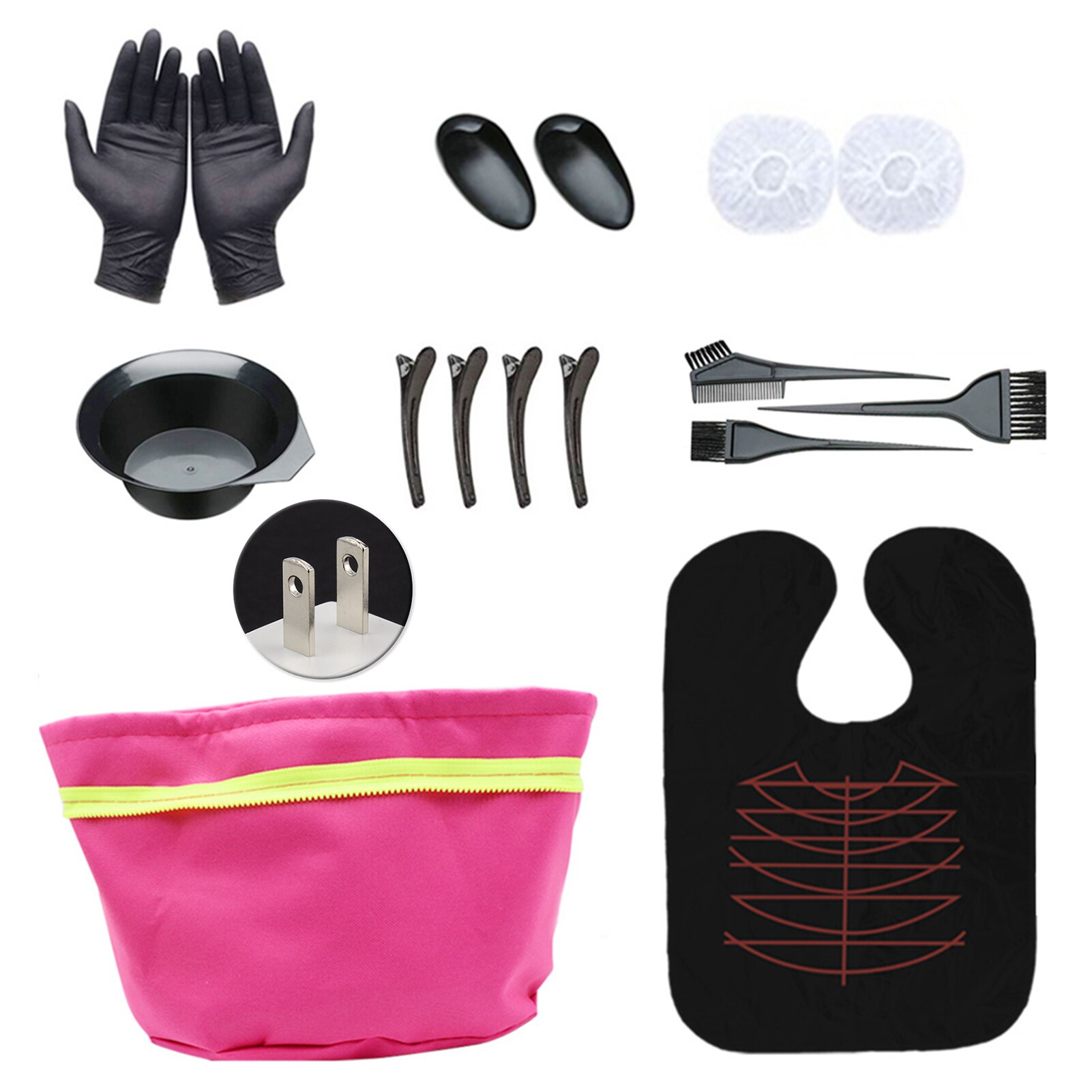 Three Gears Heating Cap Set For Spa PU Deep Conditioning Steamer Portable Spa Salon Hair Styling Heating Cap Set Nourishing