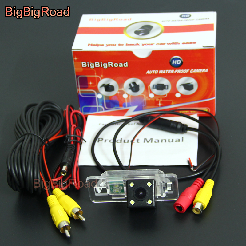 BigBigRoad For BMW Mini cooper R50 R52 R53 R56 2001 Car Rear View Reverse Backup waterproof parking camera