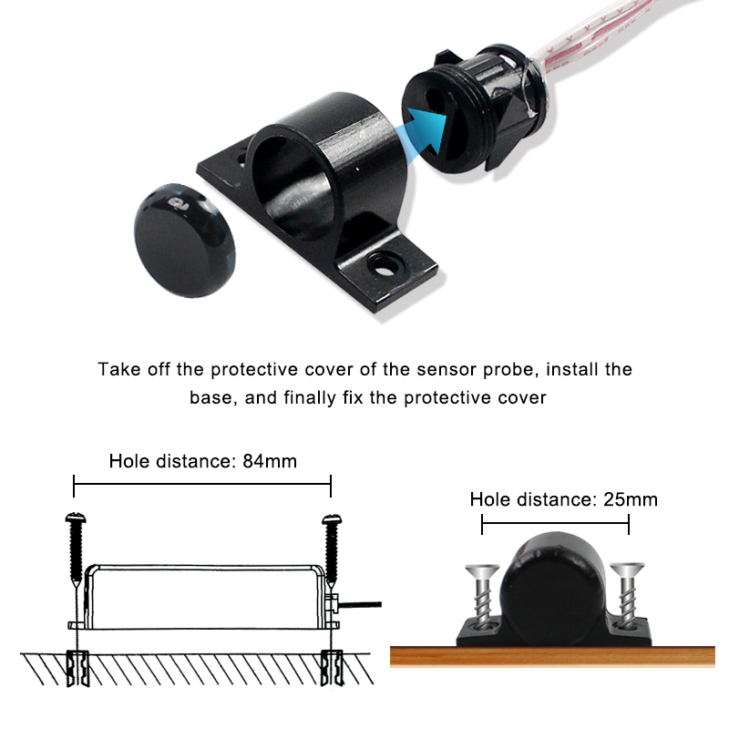 AC220V dual cabinet door sensor switch, door opening trigger, cabinet wardrobe drawer LED light controller with motion function