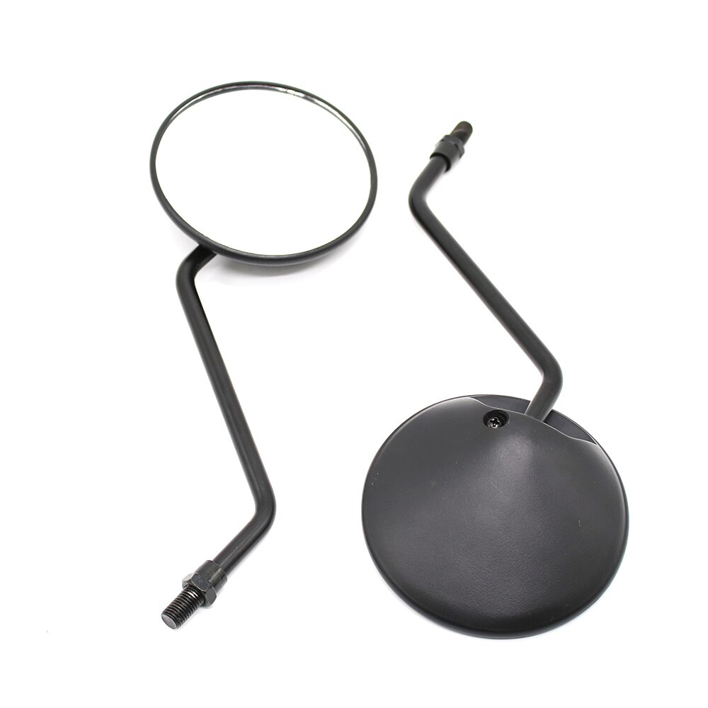 Ronde Motorbike Achteruitkijkspiegel Universal Moto Achteruitkijkspiegel voor Suzuki Honda Yamaha Motorfiets Spiegel 10mm: Default Title