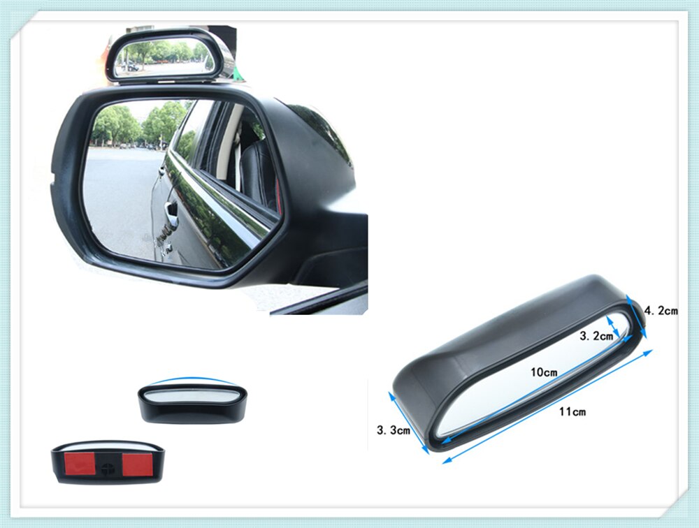 Car shape HD reversing auxiliary rear view blind spot mirror for Toyota FJ Cruiser RAV4 CROWN REIZ PRIUS COROLLA