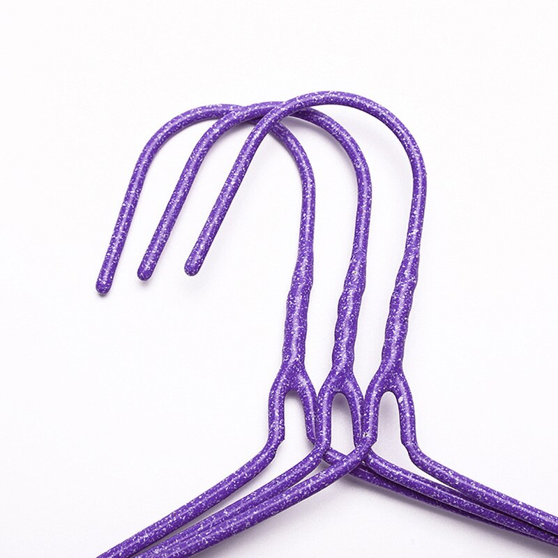Portable Coat Hangers Strong Plastic Clothes Hangers for Tops/Skirts/Dresses /trousers Non-Slip Hanger Hook