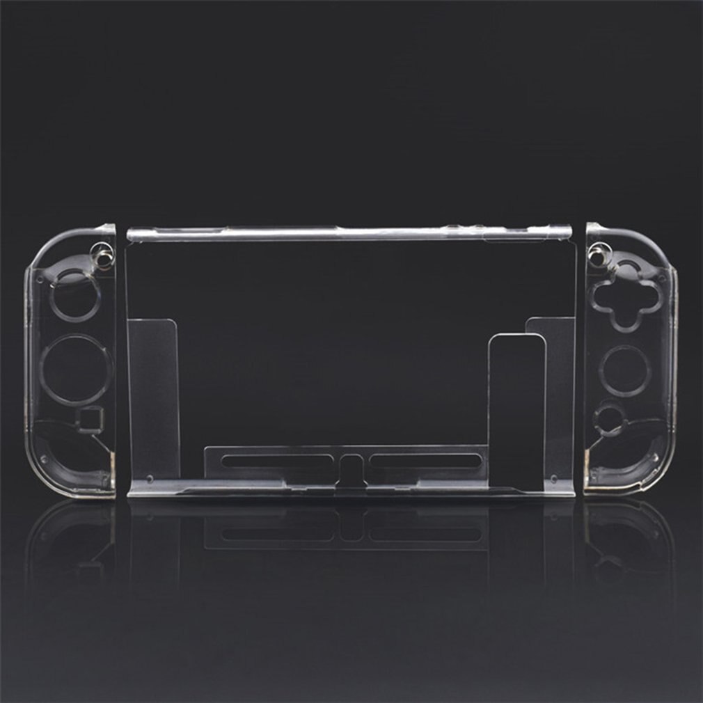 Custodia per interruttore per custodie NS NX Cover posteriore rigida trasparente Shell Coque PC in cristallo staccabile trasparente per Nintendo Nintend Bag