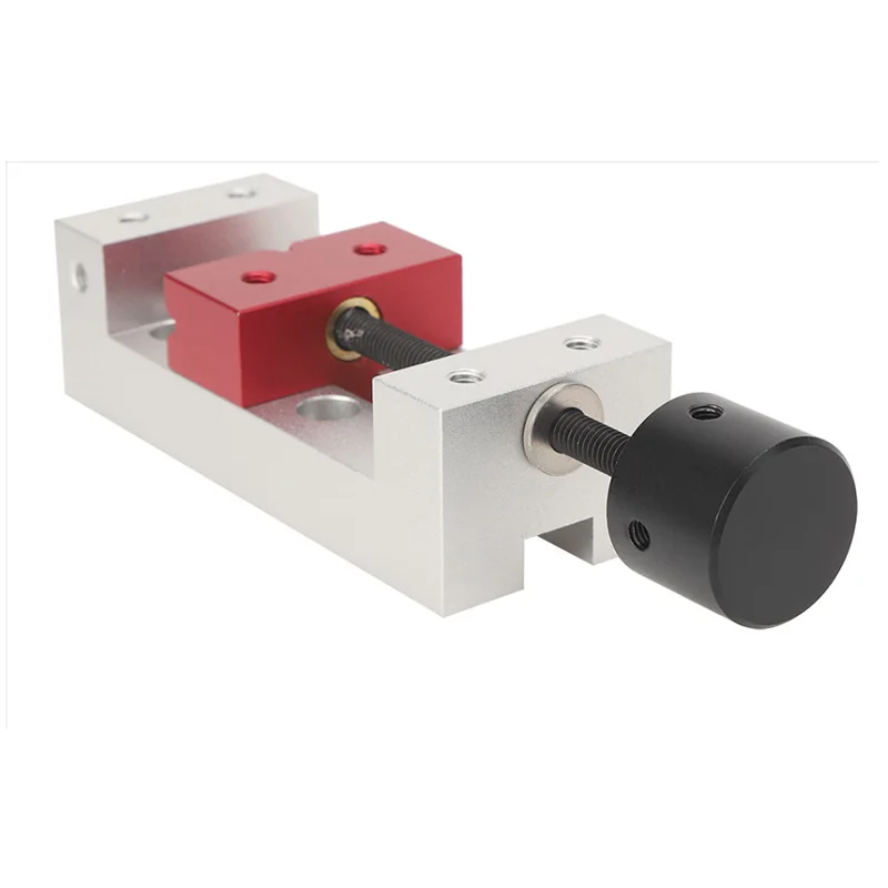 50mm Mini Aluminum Flat Clamp Vise Vise Drilling Machine Vise Fixing Tool Engraving Vise For Cnc Machining