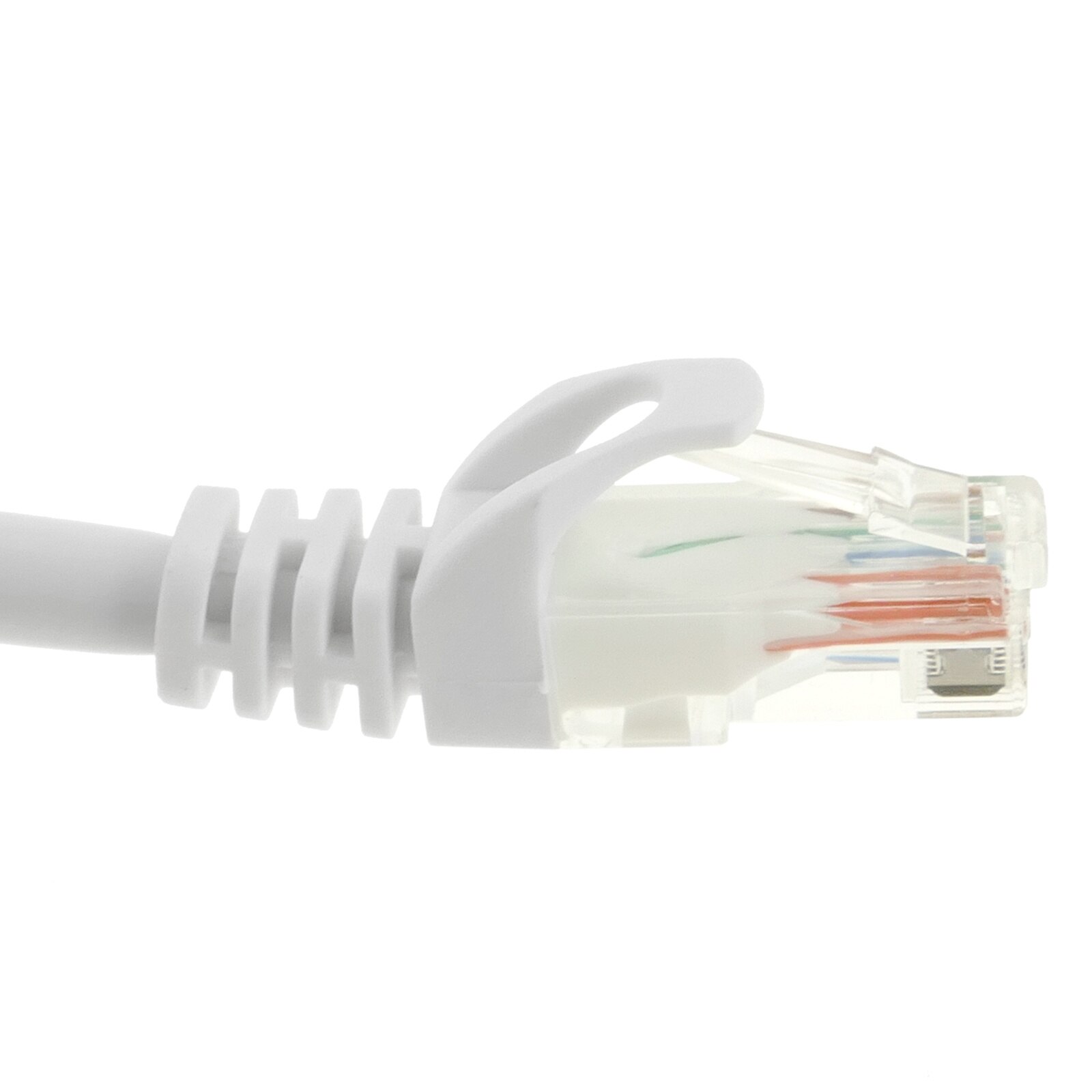 BeMatik-LAN ethernet network Cable UTP RJ45 Cat.6a White 50 cm