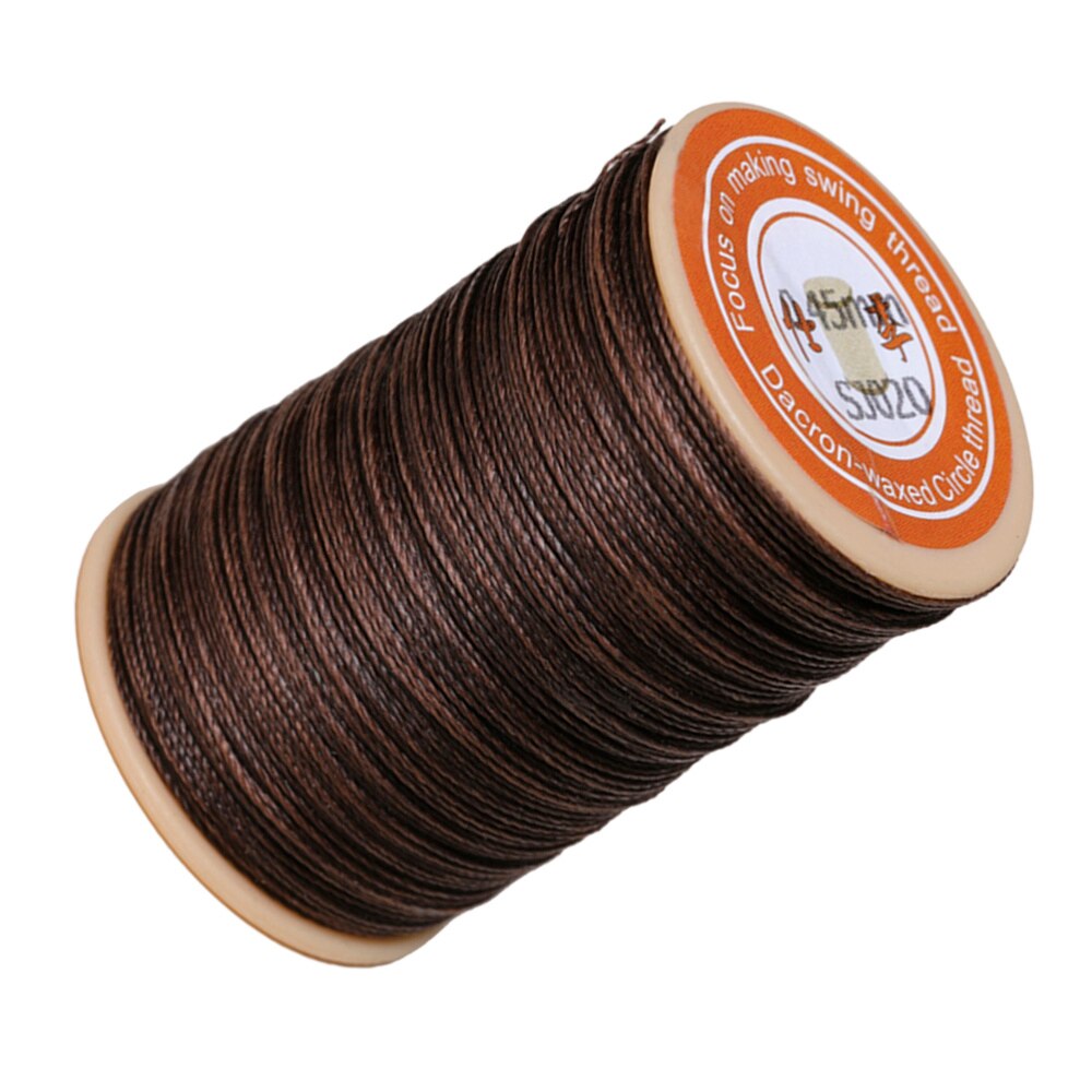1PC Good Round Durable Practical 0.45mm Leather Sewing Thread for Stitching: Ga color - 020