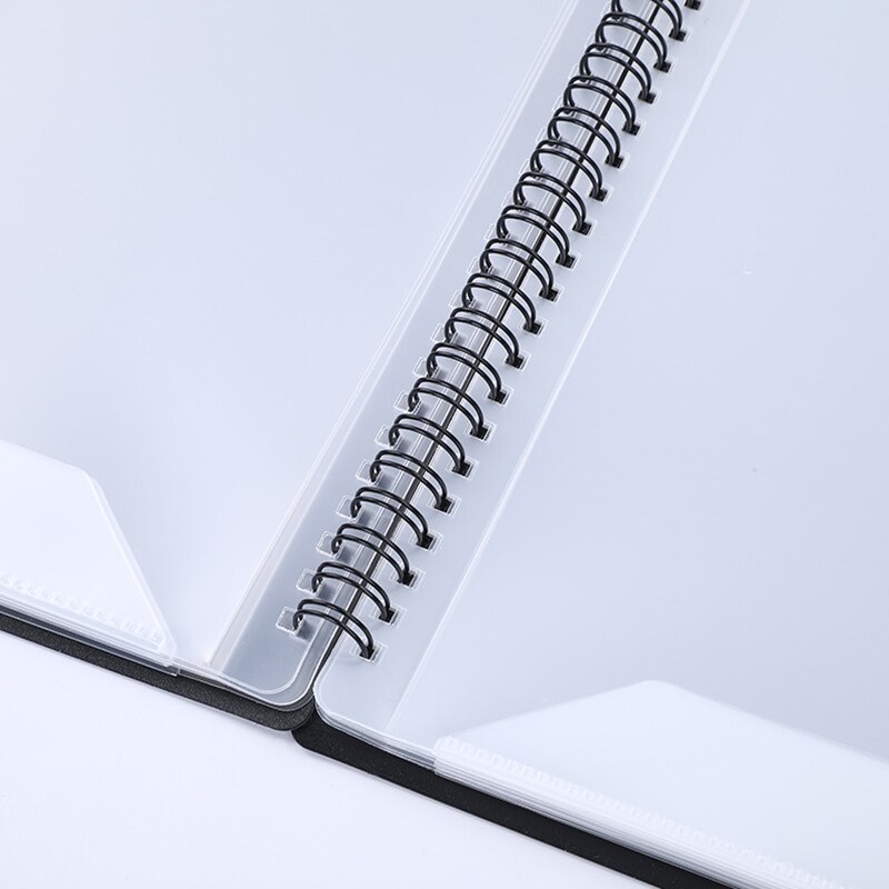 40/60 Pages Multi-layer Music Score Coil Folder Practice Piano Paper Sheets Document Storage Organizer