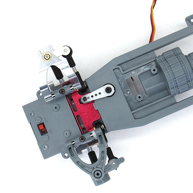 Voor Wpl D12 1/10 Rc Truck Auto Upgrade Onderdelen Metalen Steering Groep Vergadering Steering Blok Spare Accessoires