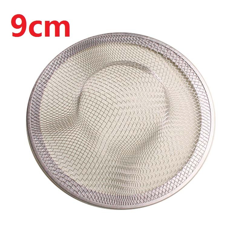 Drain Sink Filter Mesh Sink Strainer Silicone Plastic Kitchen Rice Sink Food Stopper Bathtub Hair Colander Strainer: 9cm