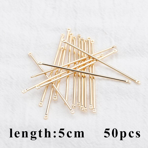 YEGUI M811,jewelry accessories,needle,18k gold plated,0.3 microns,diy accessories,nickel free,charm,jewelry making,50pcs/lot: M81105