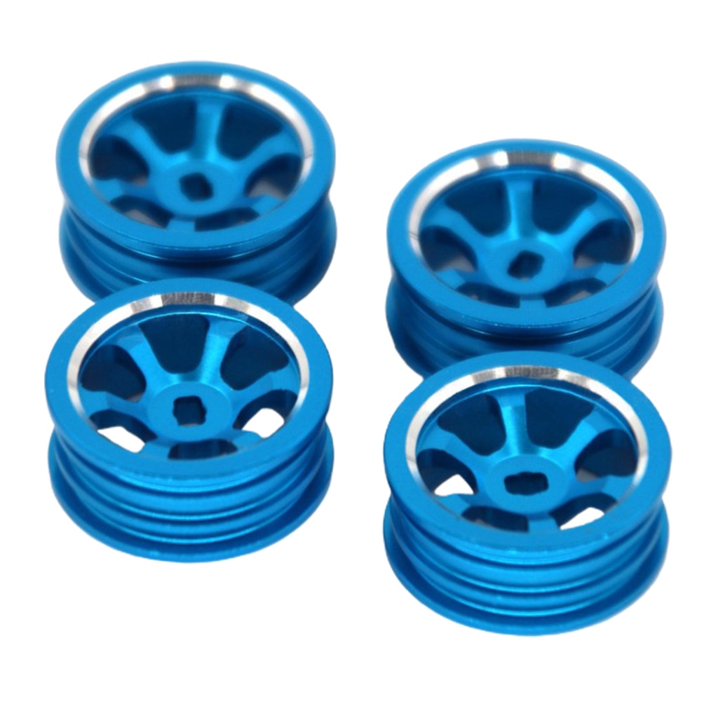 20mm Metal Upgrade Wheel Rim Set for WLtoys 1:28 P939 K969 K989 RC Car