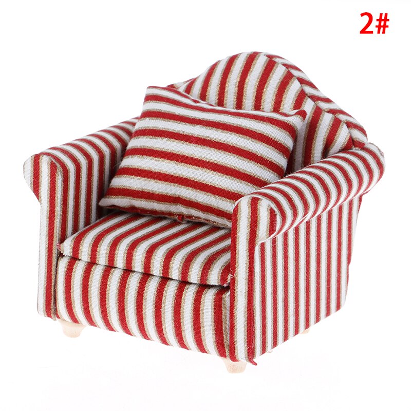 1:12 Miniature Doll House Mini Cute Sofa or Pillows For Dolls Children Simulation Dollhouse Furniture Toys: 13