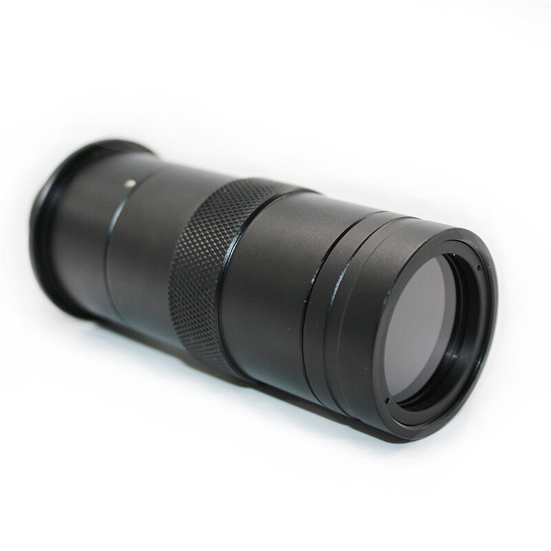 100X Industriële Microscoop Optische Lens C-Mount Zoom Monoculaire Lens Oculair Voor Usb Industriële Camera Zoom Verhouding 15:1
