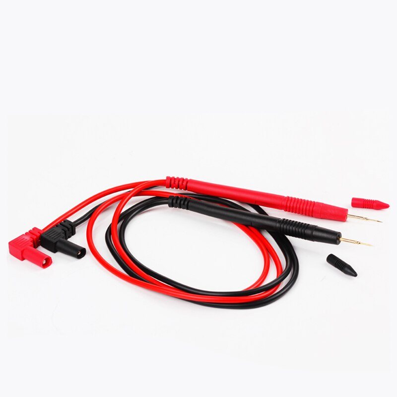 Didihou 1 par 1000v 10a nålespidsprobe til universelt digitalt multimeter multi meter testpin wire pen kabel 80cm