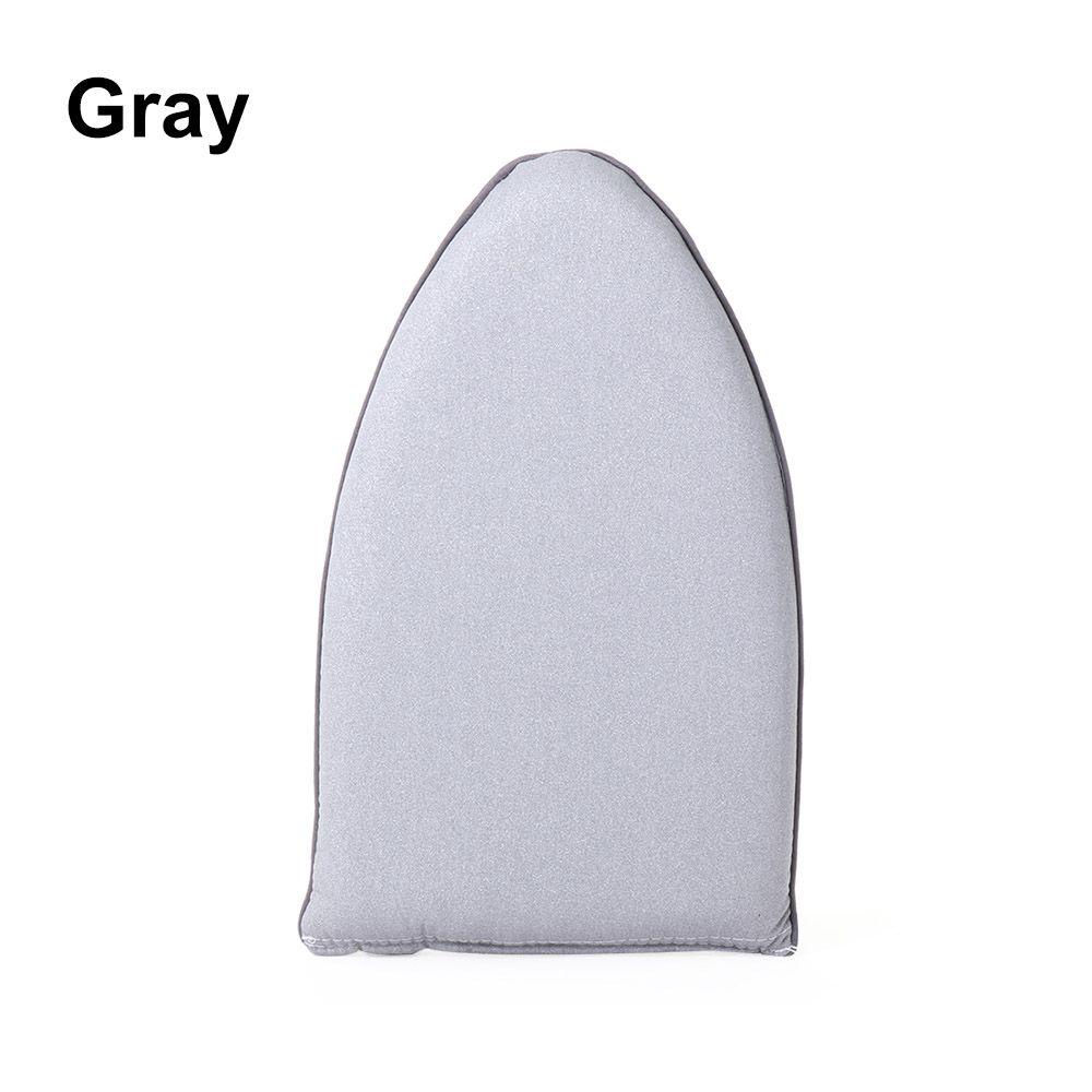 1pcs Hand-Held Mini Ironing Pad Sleeve Board Holder Heat Resistant Glove For Clothes Garment Steamer Portabe Iron Table Rack: Gray