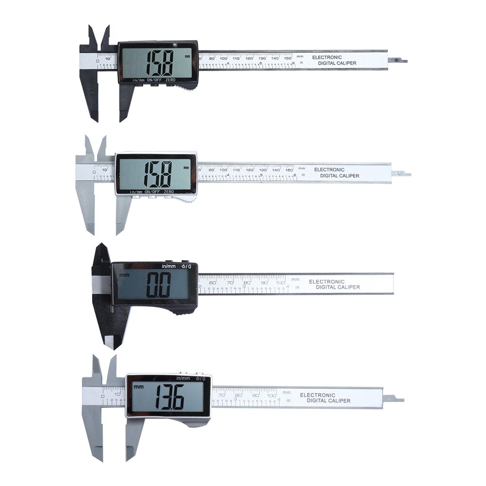 100/150mm Digital Caliper Electronic Vernier Calliper Micrometer Electronic Digital Vernier Caliper Full Screen Measuring Tools