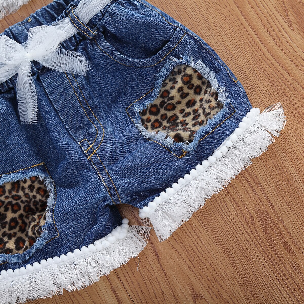 1-6Y conjuntos de ropa de leopardo para bebés y niñas de Chaleco de una sola botonadura sin mangas abrigo Tops pantalones cortos 2 uds