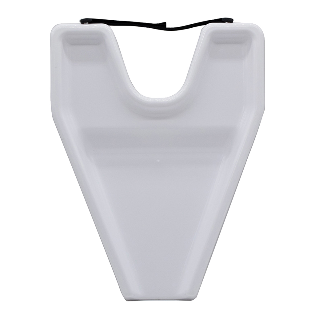 Salon Shampoo Basin Sink Hair Washing Backwash Bowl Hairdressing Equipment White