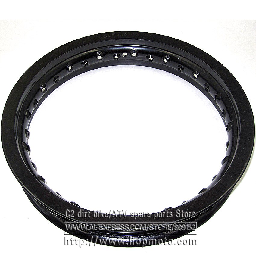 Pit bike fælge nav ring 1.85 x 12 " aluminium til dirt bike 32h hjul cirkel pit bike ktm crf kayo bse apollo reservedele