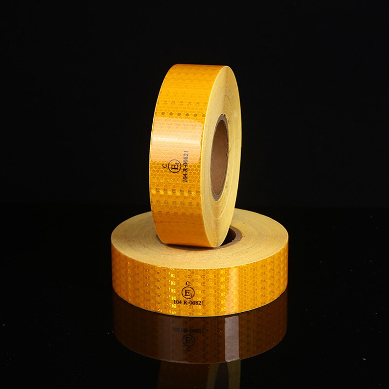 5 cm Tank Truck Reflective Stickers for Dangerous Goods Transport Vehicles Night Safety Warning Tapes Traffic Safe Protection