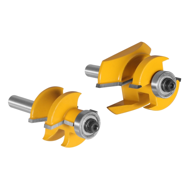 YUSUN 2 STKS Stile & Rail Assembleert Router Bit Houtbewerking Frees Voor Hout Gereedschap