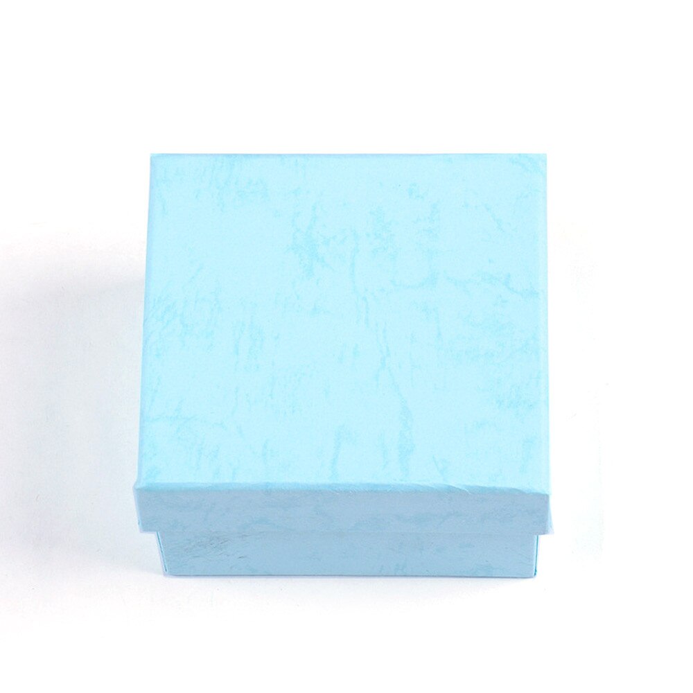 Snelle Levering Duurzaam Horloge Box Case Voor Armband Armband Sieraden Horloge Houder Horloge Stand Caja Reloj: Sky Blue