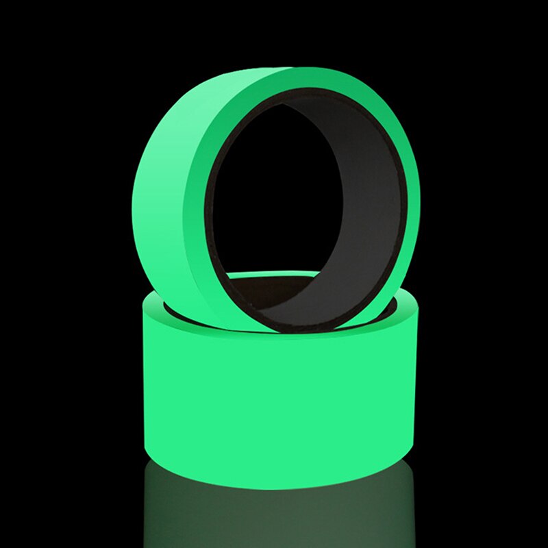 Green Luminous Tape Self Adhesive Glow In The Dark Stickers 3m 10m Stage Decorative Luminous Fluorescent Tape Warning Stickers