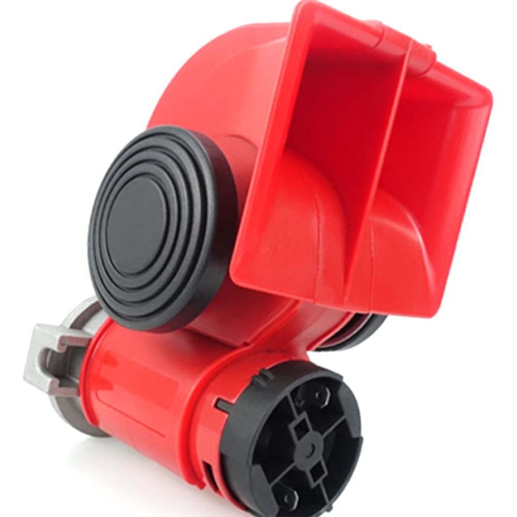 Loud Dual-tone Snail Horn Universal Electric Air Horn Car Auto Horn Integrated Helicoid Air Loud Horn