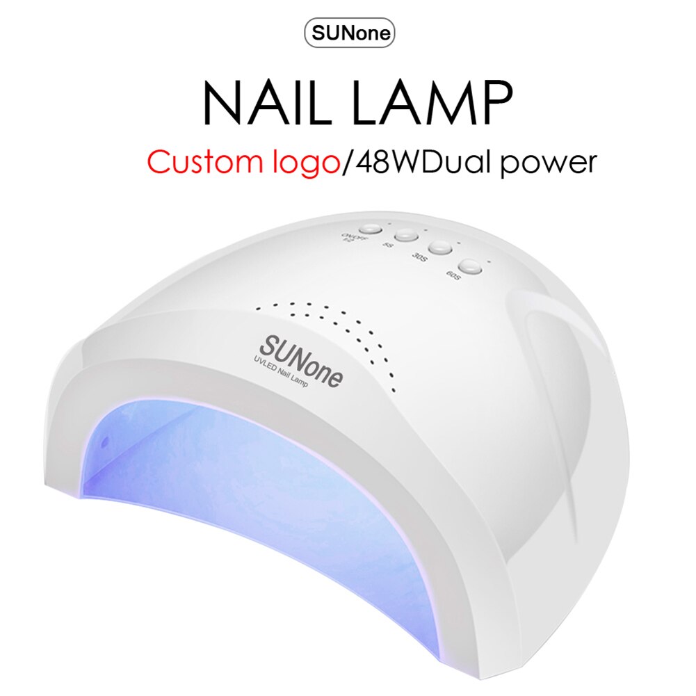 Led Smart Nail Lamp 48W Power Verstelbare Nagels Snelle Gel Licht Manicure Lamp Nail Art Gereedschap