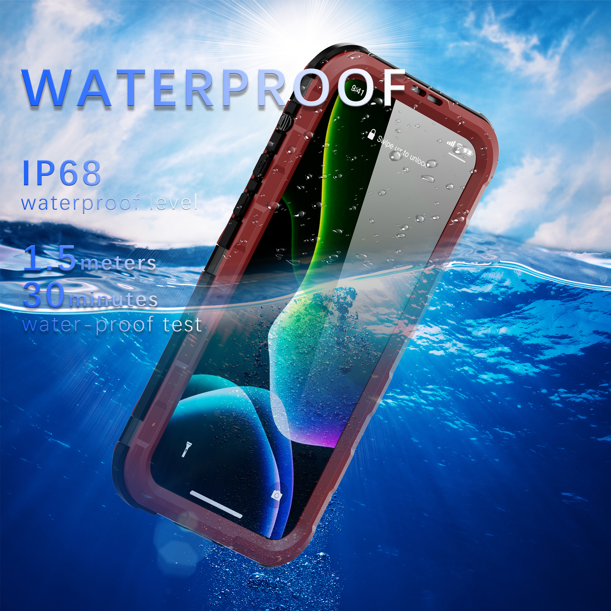 360 Waterdicht Metalen Hoesje Voor iPhone 15 Pro Max 16 Pro MagSafe Draadloos Opladen Duiken Schokbestendig Case Volledige Bescherming