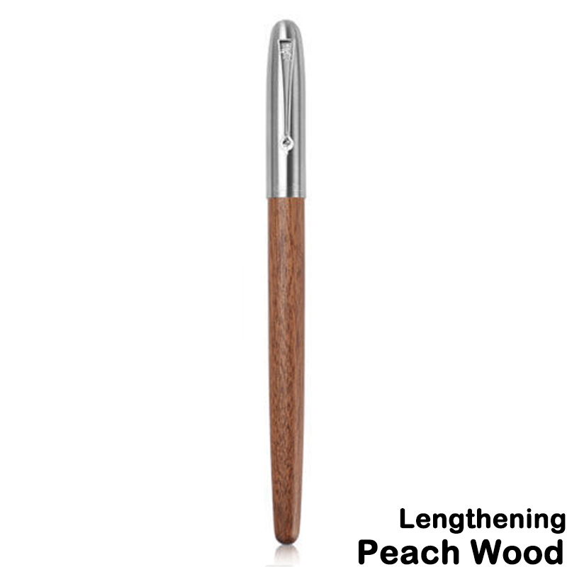 Jinhao 51A Wooded Fountain Pen Luxury Calligraphy Ink Pens EF/F Nib Writing School Office Supplies Stationery: black / EF