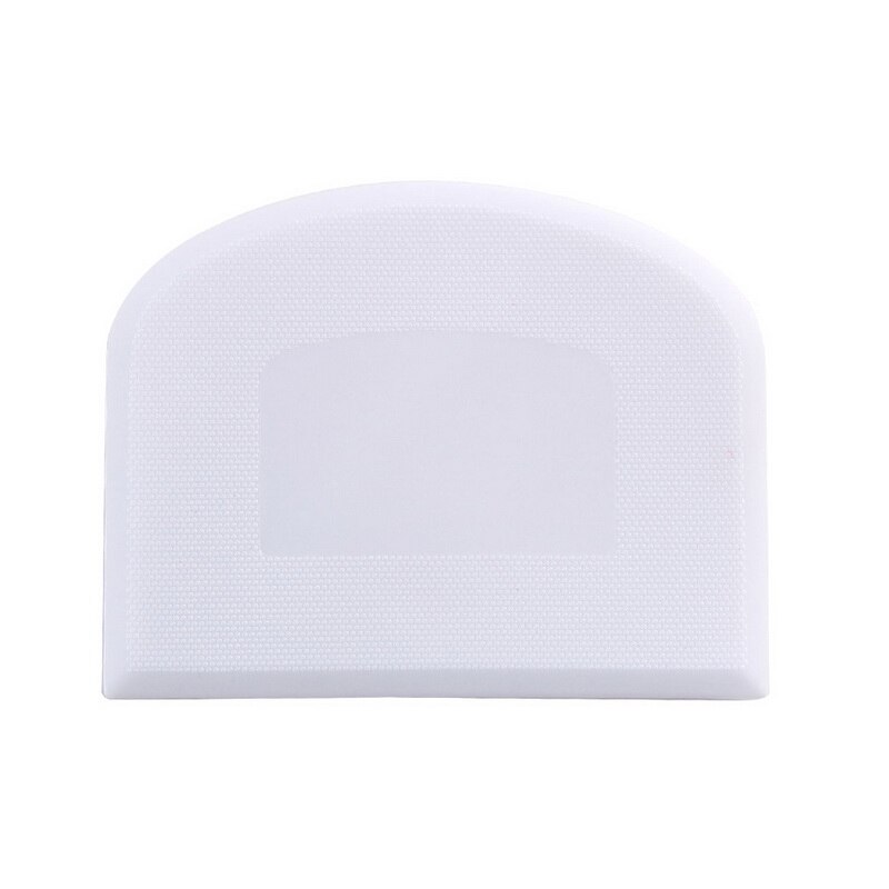 Dough Scraper Flexible Dough Cutter for Bread Dough Cake Dough Bowl Scraper Dough Cutter Plastic Pastry Chopper: white