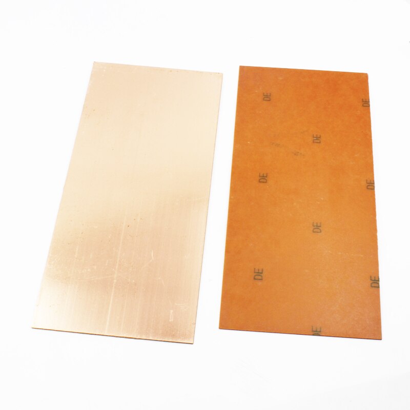 5 teile/los 10 cm x 22 cm Eine Seite Einseitige T02 Kupfer Verkleidet Laminat CCL Verwenden Sie Für sterben Herstellung PCB Papier Basis