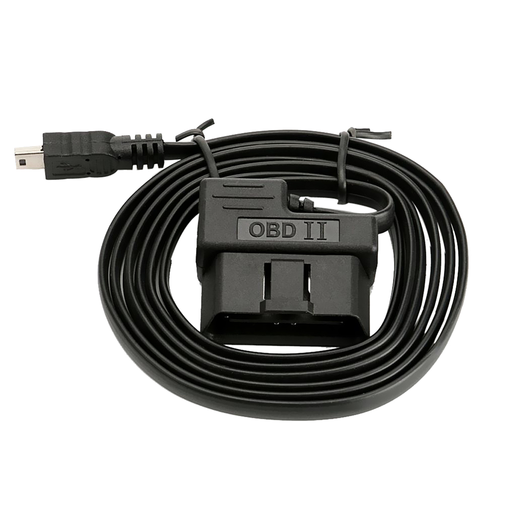 OBD II Cable Diagnostic Adaptor OBD II To Mini USB Cable Adaptor For HUD5.5